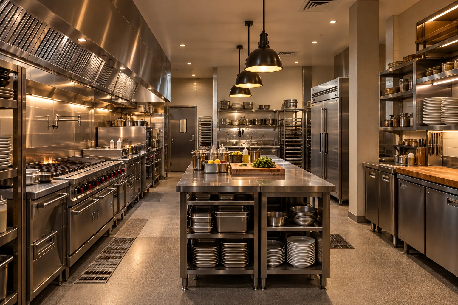 Proposed bar & grill concept: a1 grill kitchen at 4474.