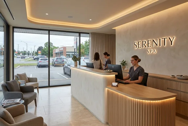 Reception + retail