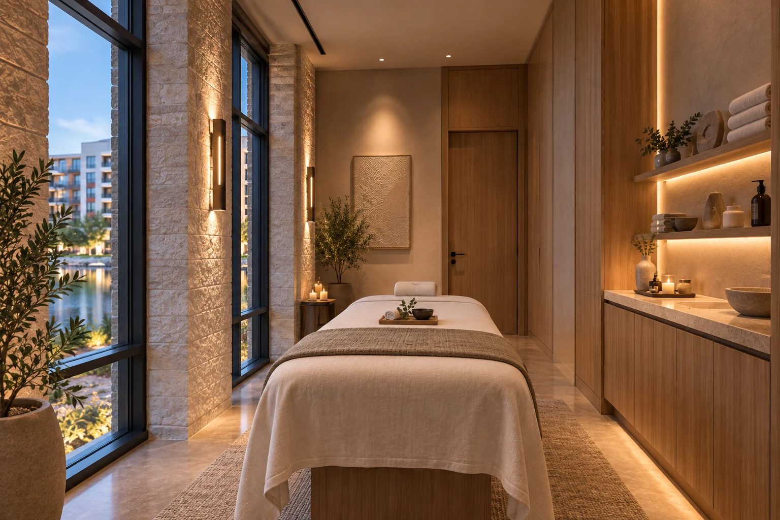 Proposed luxury day spa concept: a1 massage rooms at 4474.
